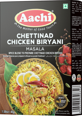 AACHI CHETTI-NADU CHICKEN BIRIYANI - 45GM (1X48)